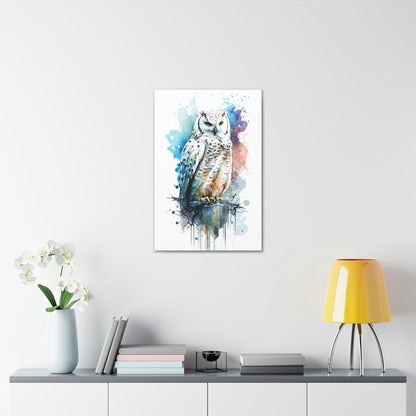 Snow Owl Wall Art from the Wildlife Collection captures the ethereal beauty and keen gaze of this nocturnal hunter on canvas. Its mesmerizing presence serves as a tranquil nod to the mysteries of nature, making it a fitting choice for spaces desiring a blend of elegance and wild inspiration.