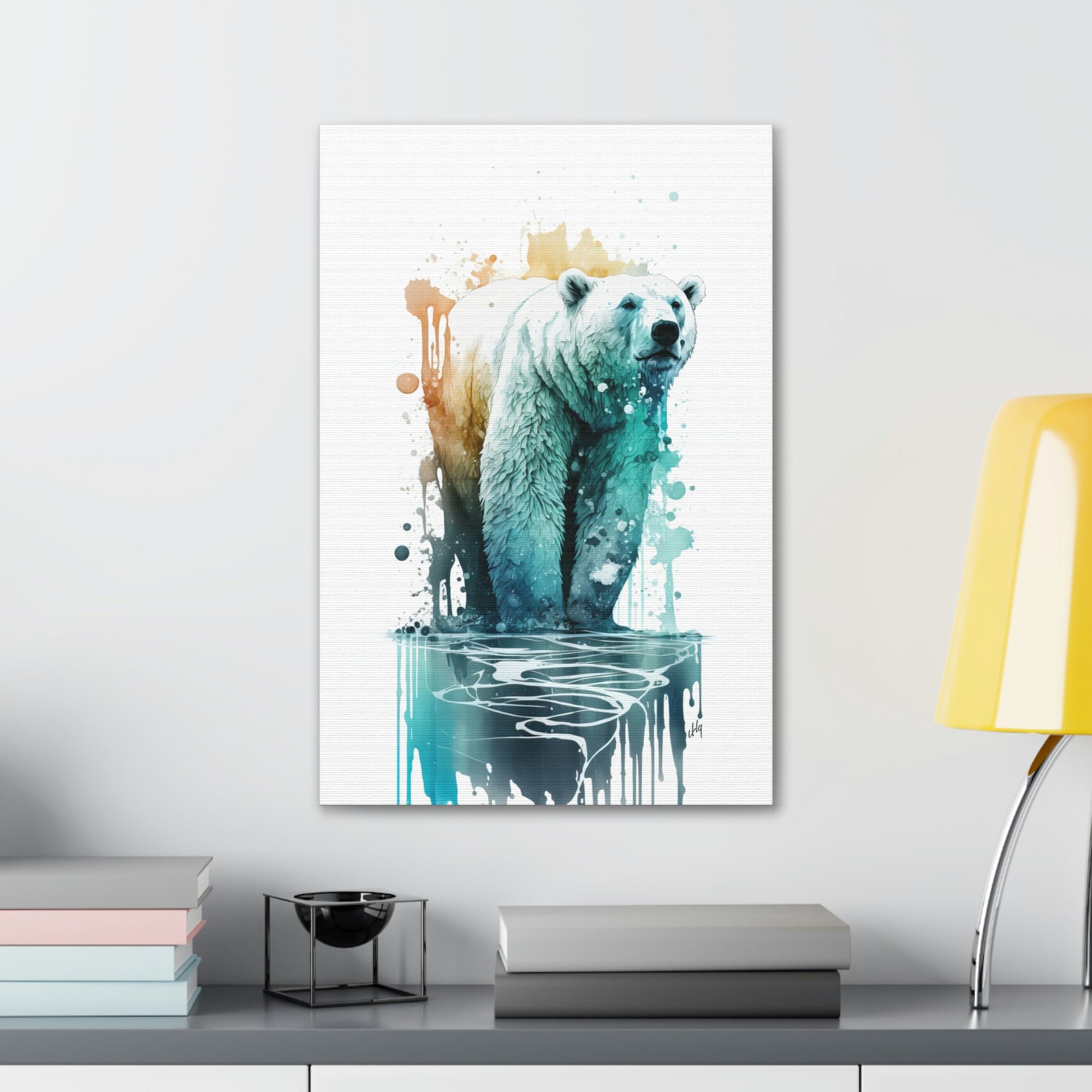 Polar Bear Wall Art, a part of our cherished Wildlife Collection, reveals the majestic and serene presence of this Arctic giant on canvas. This artwork is more than just a visual treat; it's a reminder of the beauty of our natural world. For those wanting to infuse their space with a touch of wilderness or simply appreciate the blend of art and nature, this piece is an absolute delight.